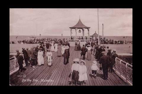 Mumbles Pier, opened in 1898